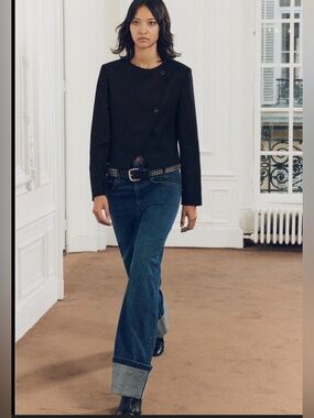 🔥🔥Zara ZW collection Cropped jacket